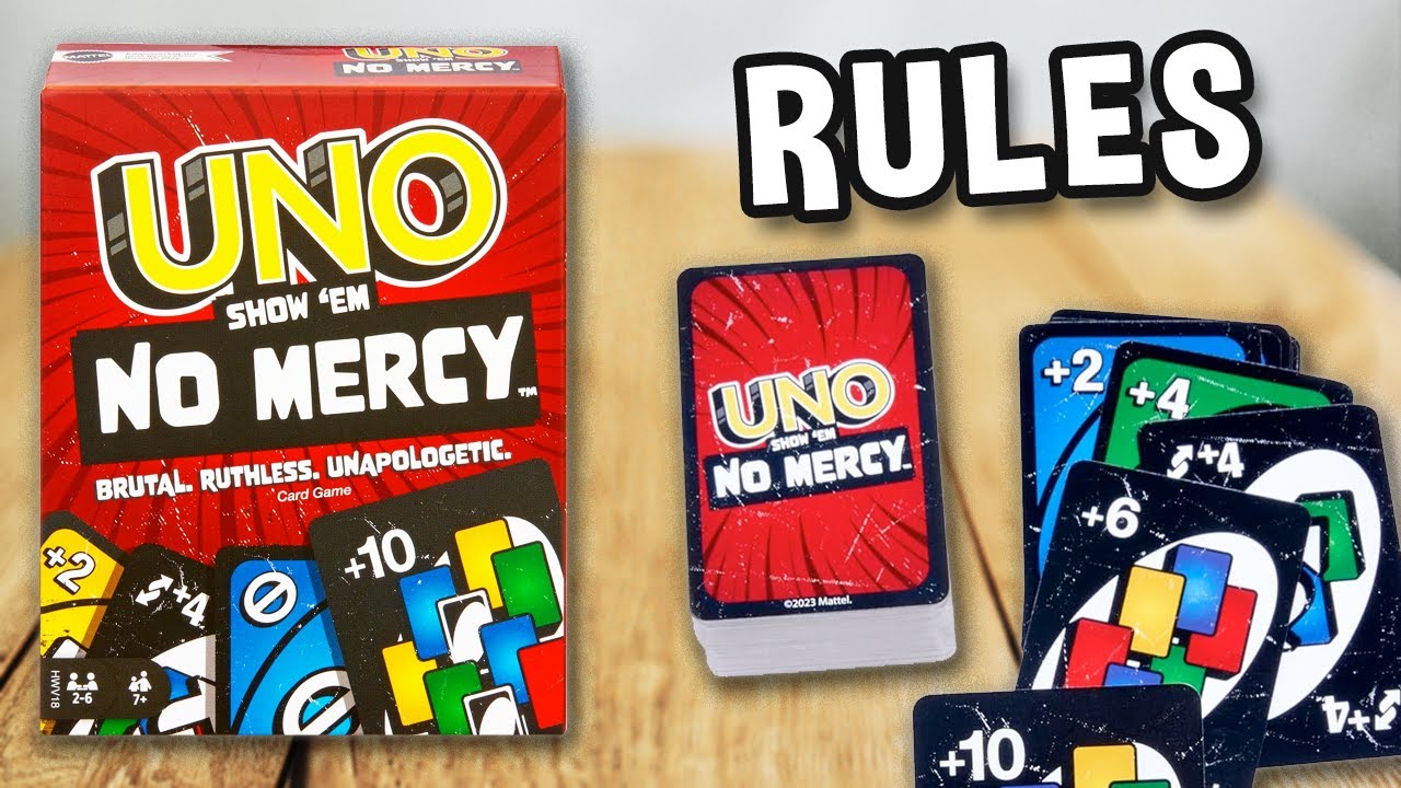 Uno No Mercy How To Play In 1 Minutes English 