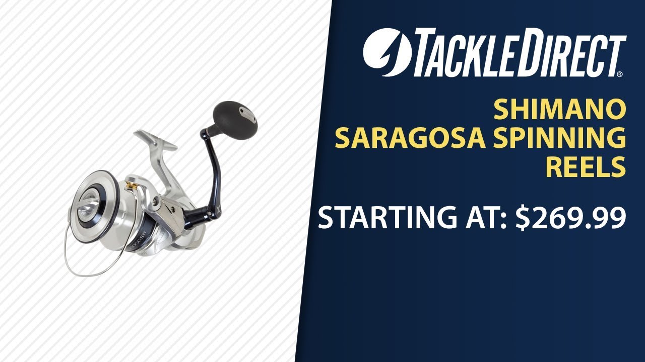 Shimano Saragosa SW Spinning Reels - TackleDirect