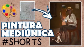 Preto-Velho Pai Benedito de Aruanda na Umbanda (Pictopsicografia | Pintura Mediúnica) | #Shorts