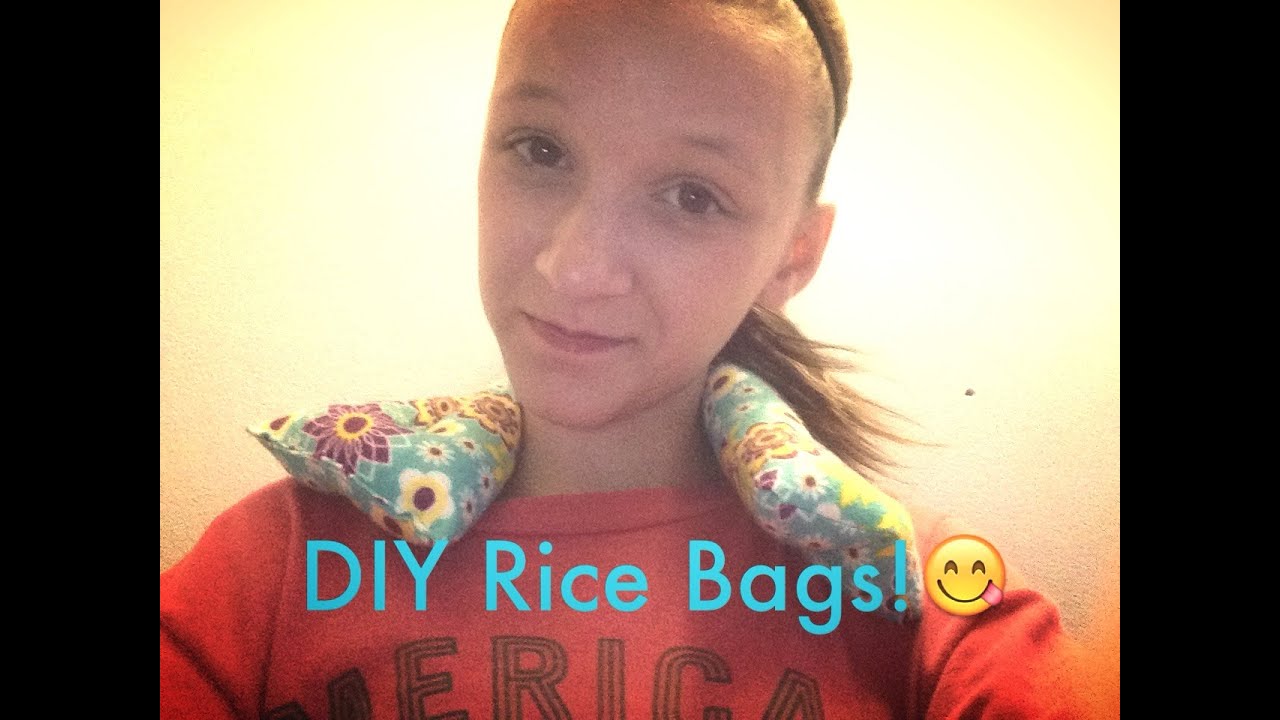 DIY Heat Pads/Rice Bags/Rice Pillows YouTube