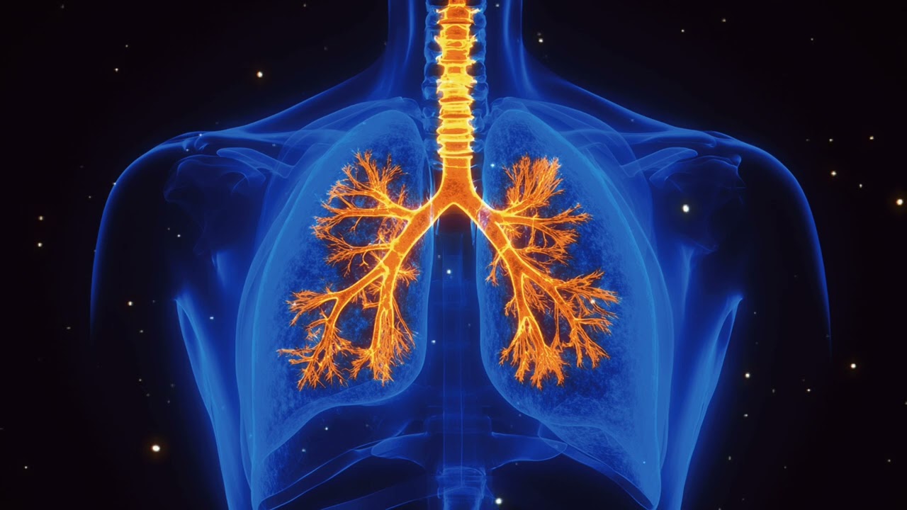 Restore Lungs Healing Frequency | Cleanse Lungs, Cough Relief Binaural Beats - Lungs Treatment Music