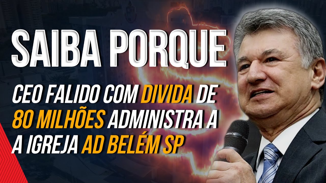 CEO FALIDO ADBELEM SAIBA O PORQUE ELE ADMINISTRA A MAIOR IGREJA ...