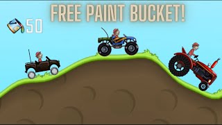 How to Get The Paint Bucket For Free - Hill Climbing Racing1 screenshot 4