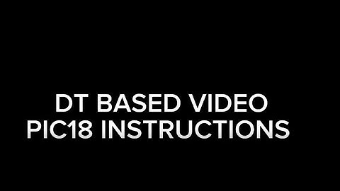 DT based video on PIC Microcontroller Instructions | Microcontrollers and IOT| SNS Institutions
