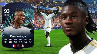 93 TOTS Moments Camavinga is actually INSANE.. 🤯 FC 24 Player Review