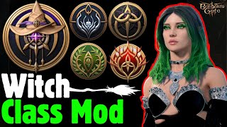 Homebrew WITCH Class Mod Build in Baldur's Gate 3