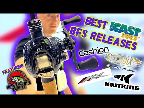 This NEW BFS Reel is CRAZY!  BEST Bait Finesse (BFS) Releases at ICAST 2023  