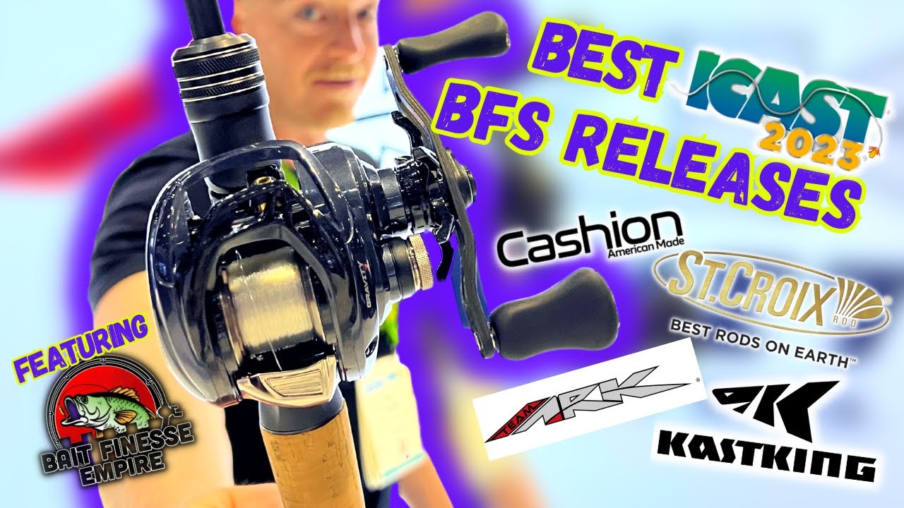 This NEW BFS Reel is CRAZY!  BEST Bait Finesse (BFS) Releases at ICAST  2023 