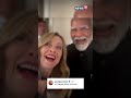 “Hello From The Melodi Team” Says Italy's Pm Giorgia Meloni As She Takes A Video With PM Modi | N18S