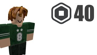 Your first 40 robux