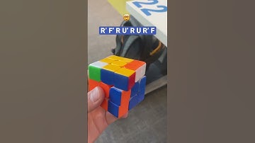 MUST TRY F2L Algorithm of the day