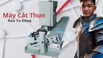 Máy Cắt Dây Thun ( Chun ) Bán Tự Động / Semi-Automatic Elastic Band Cutting Machine / OTS Channel.