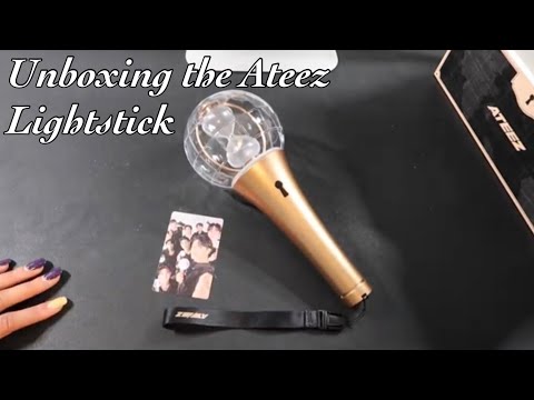 Unboxing The Ateez Lightstick Version 2! With My Best Friend