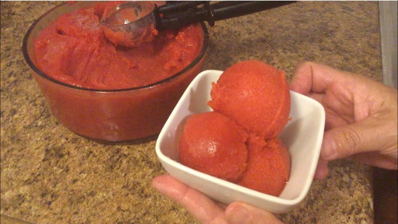 Nieve de Fresa de agua