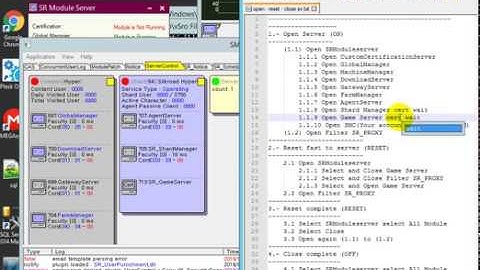 vSro Open | Reset | Close Server [Proxy Filter]