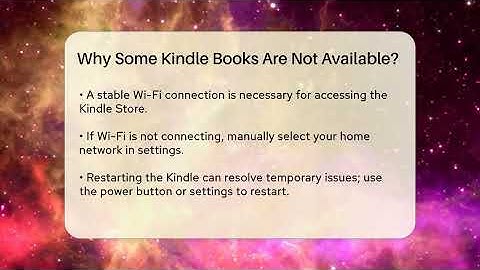 Why Some Kindle Books Are Not Available? - Talking Tech Trends