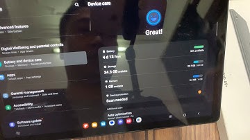 Galaxy Tab A9+: How To Check Ram and Storage