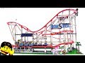 LEGO Creator Roller Coaster Review, motor power & size comparisons! 10261
