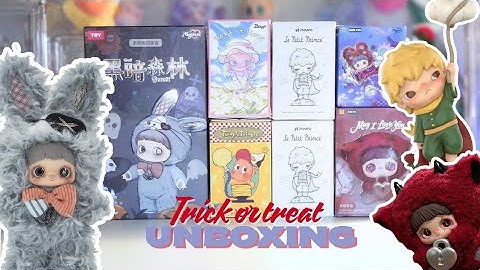 TRICK OR TREAT BLIND BOX UNBOXING 🎃 MAYMEI, HIRONO, AND MORE! 😈