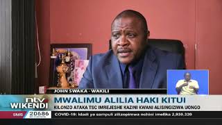 Kitui: Mwalimu alilia haki baada ya mwanafunzi aliyedai amempachika mimba kukiri kumsingizia