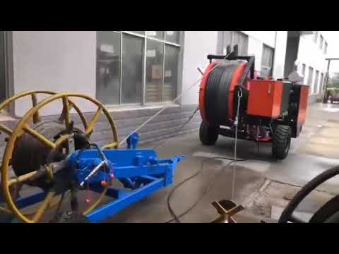 Transmission Line Stringing Equipment HydraulicTensioner Machine  Testing reverse pulling