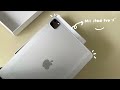 [unboxing🍎] iPad Pro 11 inch 3rd generation 2021 M1 Silver | Apple Pencil | accessories | asmr