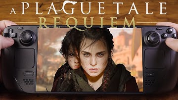 OLED Steam Deck: Low Med High Ultra PLAGUE TALE Requiem tested