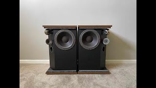 501 Series IV Direct Reflecting Floor Vintage Speakers -