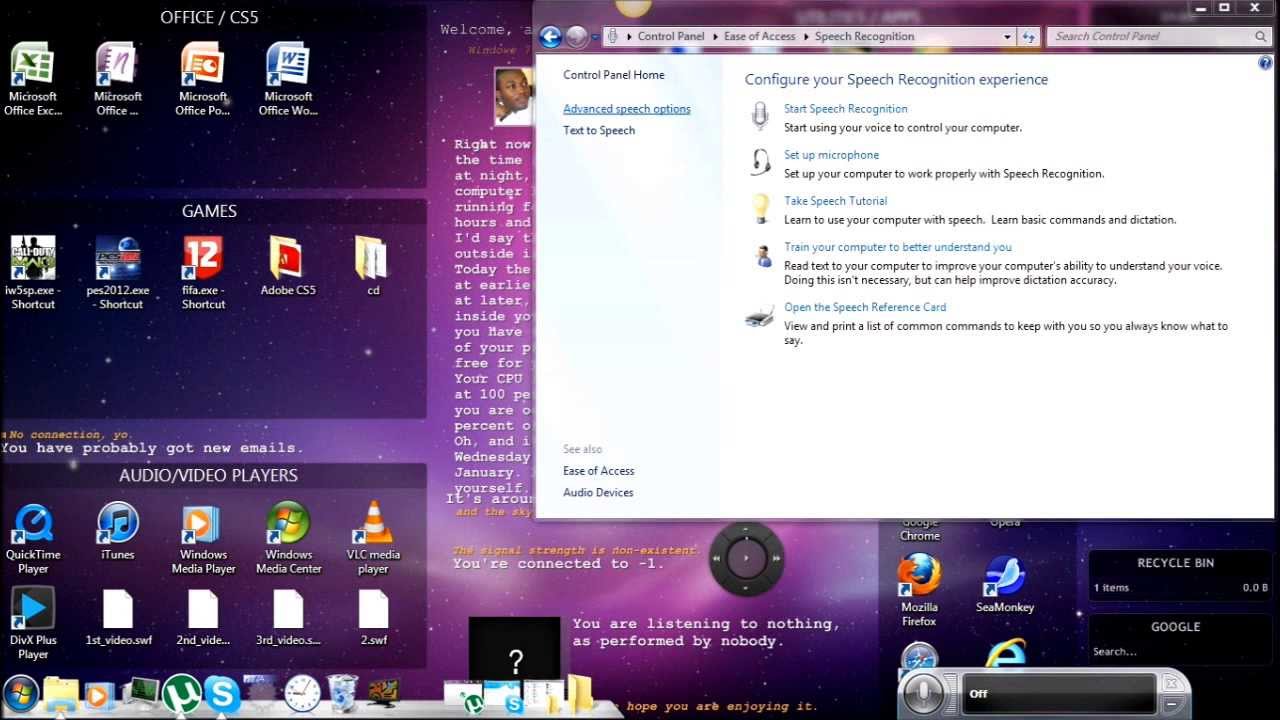 Windows Voice Recognition