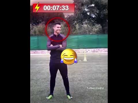 Ronaldo's Faster Than His Trainer.. 🥶