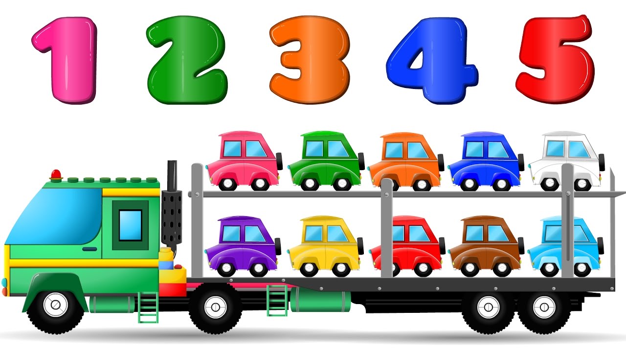 Preschool Learning Toy Cars Video for Toddlers Teach Kids Colors with