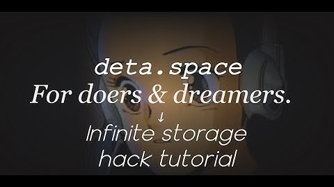 [R.I.P. DETA] 10GB instance lifehack - deta.space