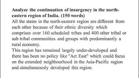 Role of external state and non-state actors in creating challenges to internal security