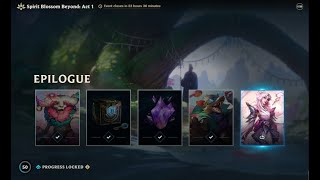 League Of Legends Claiming 50 Rewards From The Battle P Spirit Blossom Beyond Act 1 2025