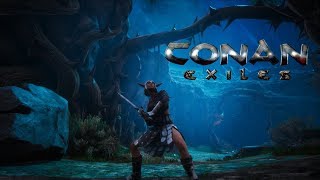 Conan Exiles (Modded) - I Got A  Greater Jaguar!!! Levelling And Building!!!
