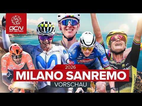 Mailand Sanremo 2026: Alle Favoriten & die Strecken im Check