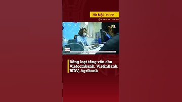 Đồng loạt tăng vốn cho Vietcombank, VietinBank, BIDV, Agribank | Bản tin Kinh tế - Tài chính