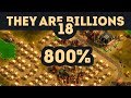 800% Оазис и тестируем Осы - They Are Billions - Кампания Новой Империи / Эпизод 18