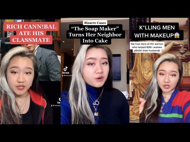 5 TRUE CRIME CASES IN 5 MINUTES OR LESS- TikTok Compilation (@itsheidiwong) class=