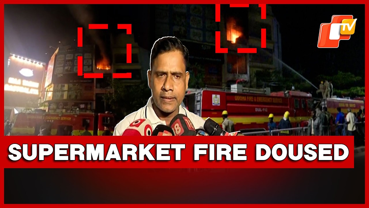 Bhubaneswar Supermarket Fire Exposes Safety Lapses; No NOC Found