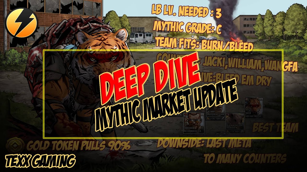 TWD RTS: Deep Dive | New Mythic Market | What to BUY |  The Walking Dead Road to Survival