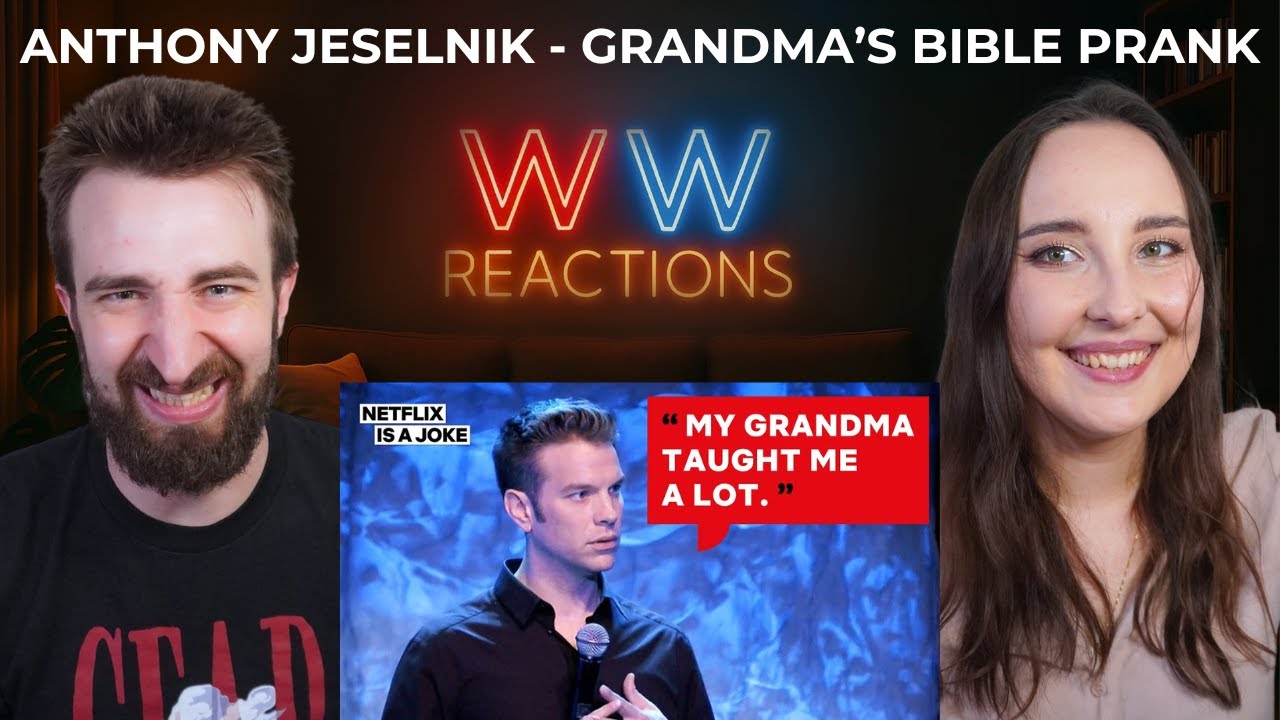 PLOT TWIST┃Anthony Jeselnik's Grandma Got the Last Laugh With a Bible Prank┃REACTION