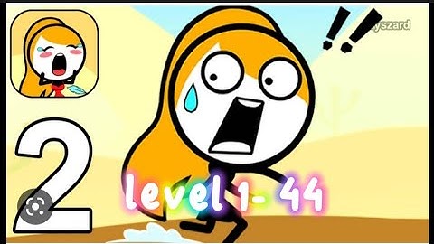 Save Her (WEEGOON) Gameplay Walkthrough - All Levels 1- 44 Solution - Funny Stickman Brain Puzzle