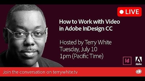 How to Work with Video in Adobe InDesign CC