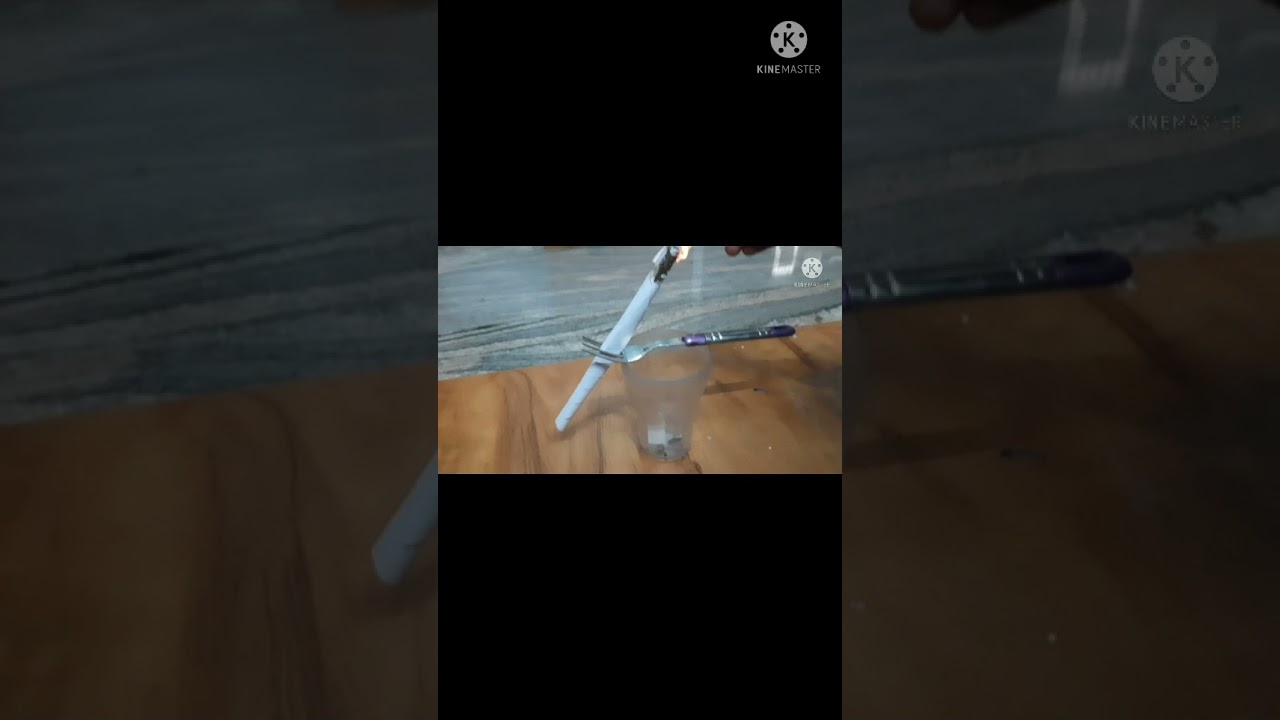 Smoke like water experiment 