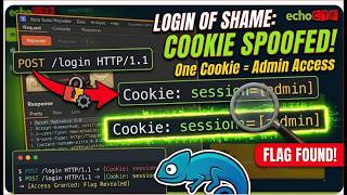EchoCTF Login of Shame Walkthrough: One Cookie to Rule Them All! (Admin Cookie Bypass)