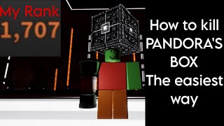 How to kill PANDORA'S BOX The easiest way BCWO Balanced Craftwars Overhaul