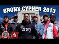 Bronx cypher 2013  ksharktv feat chris rivers done rambo  billz whispers  denzil porter