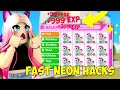 Fastest Way To Make Neon Pets In 24 Hours! Wengie Life Hacks and Tips For Roblox Adopt Me