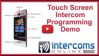 Touch-Screen Video Intercom Programming
